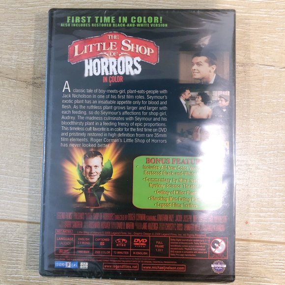 RARE Mike Nelson SIGNED Little Shop of Horrors DVD - Picture 4 of 8